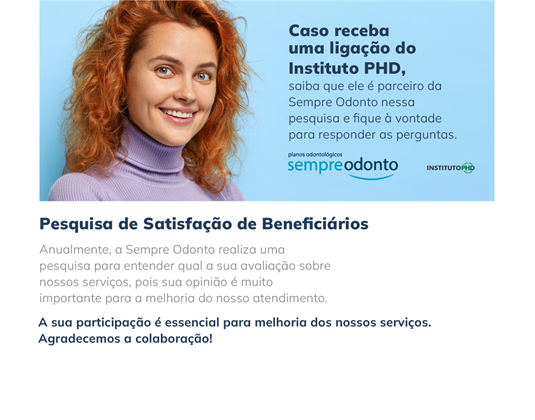 Pesquisa de satisfação